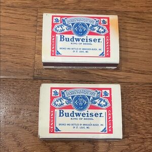 Budweiser Vintage Matchbooks